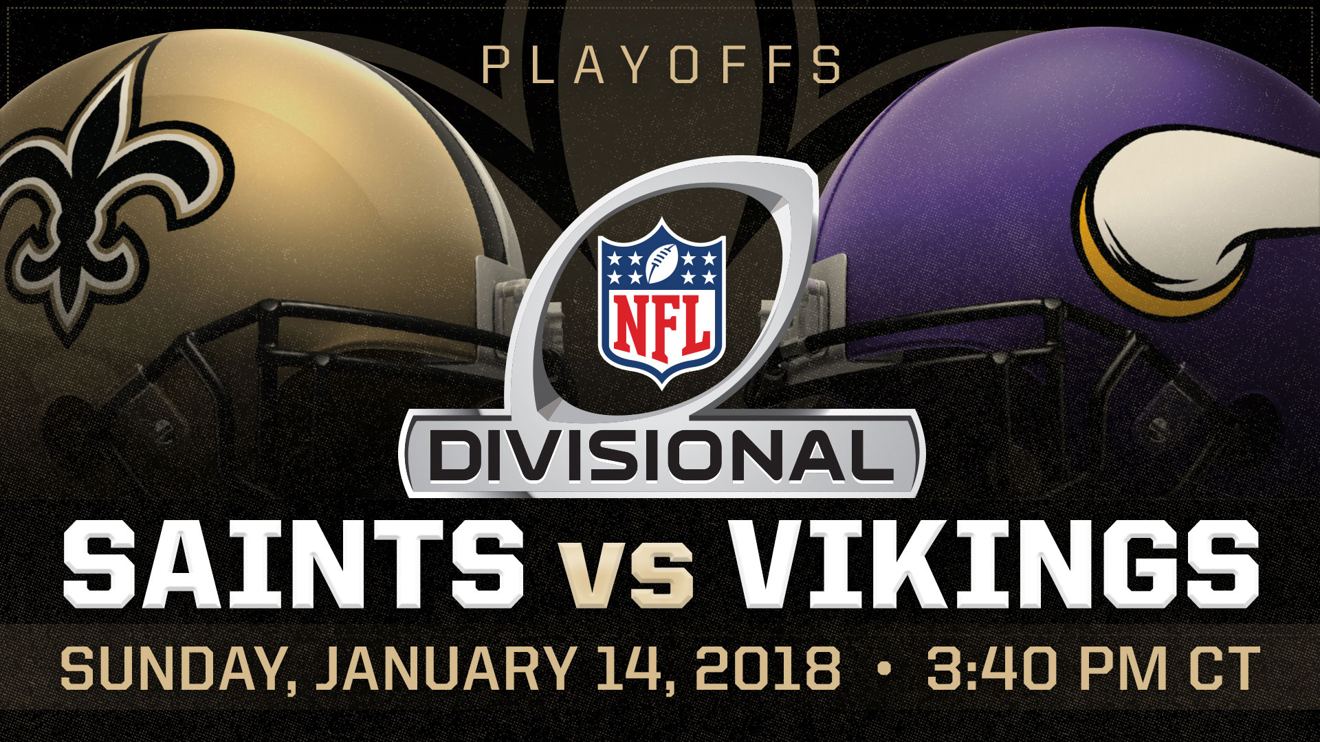 Saints vs Vikings - Divisional Playoff - January 14, 2018